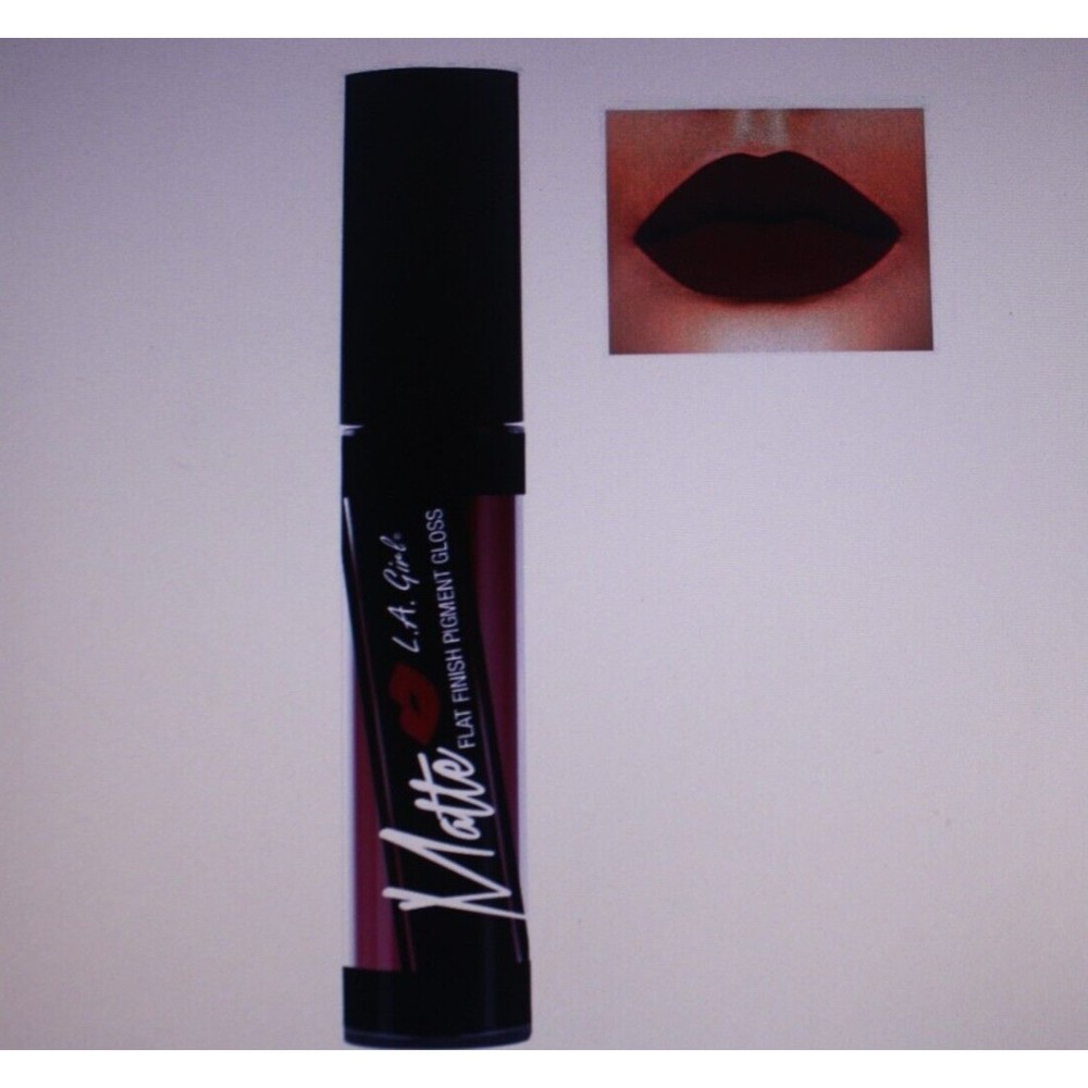 L.A. Girl Matte Flat Finish Pigment Lip Gloss Frisky 0.17 Ounce Cosmetics New